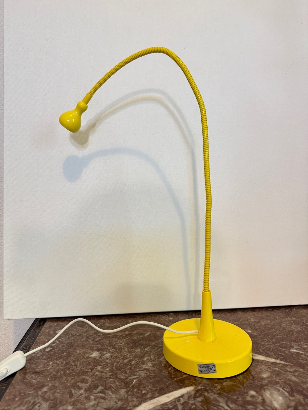 IKEA JANSJO Yellow Flexible Articulating Led Desk Hobby Lamp Light Work - Picture 5 of 5